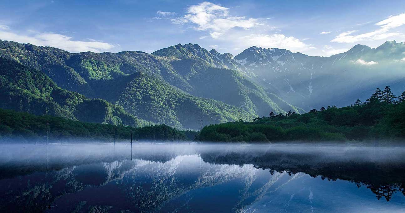 日本屈指の山岳景勝地・上高地