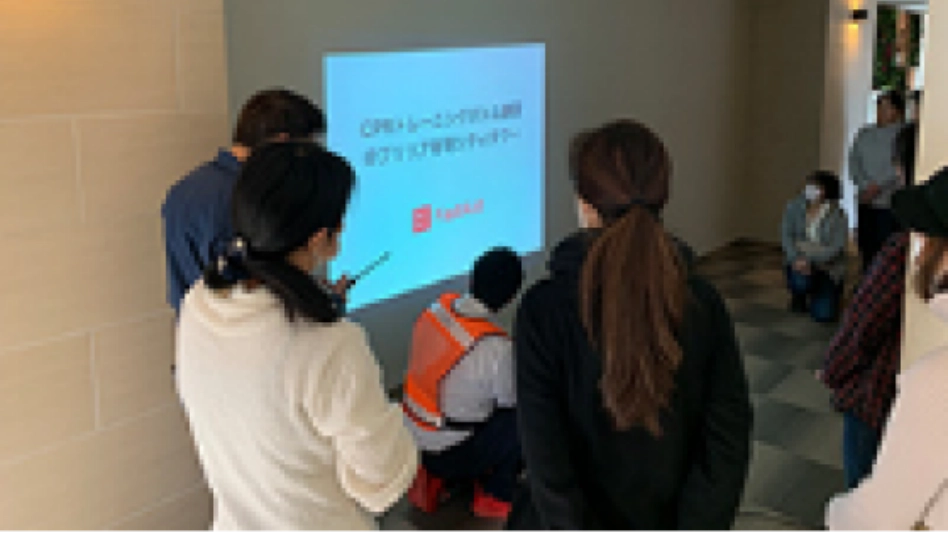 防災説明会の様子